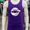 Pitching Ninja New York Baseball Shirt Purple Shirt 1