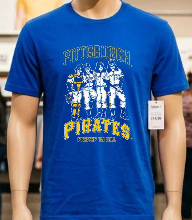 Pittsburgh Pirates Dressed To Kill Shirt Blue Shirt