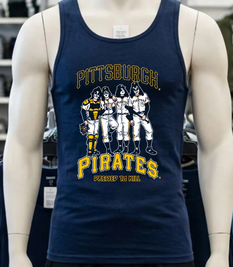 Pittsburgh Pirates Dressed To Kill Shirt Navy Shirt