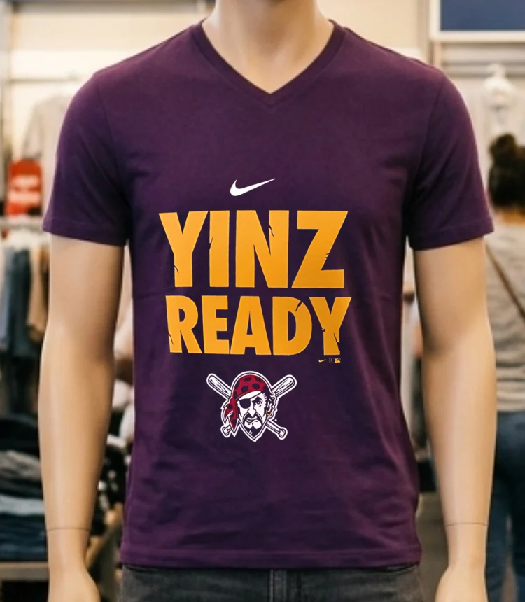 Pittsburgh Pirates Yinz Ready Shirt Purple Shirt