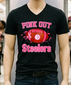 Pittsburgh Steelers Pink Out Ball Shirt