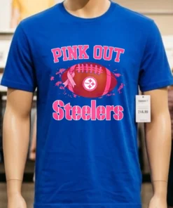 Pittsburgh Steelers Pink Out Ball Shirt