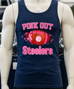 Pittsburgh Steelers Pink Out Ball Shirt
