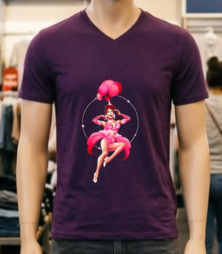 Plasma Pink Showgirl Meme Shirt Purple Shirt