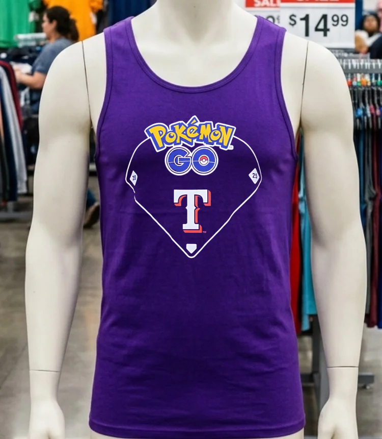 Pokemon Go Texas Rangers 2025 Shirt Purple Shirt 1