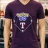 Pokemon Go Texas Rangers 2025 Shirt Purple Shirt