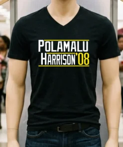 Polamalu Harrison 08 Pittsburgh Pirates Shirt