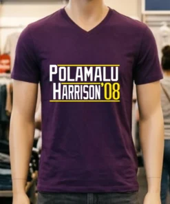 Polamalu Harrison 08 Pittsburgh Pirates Shirt