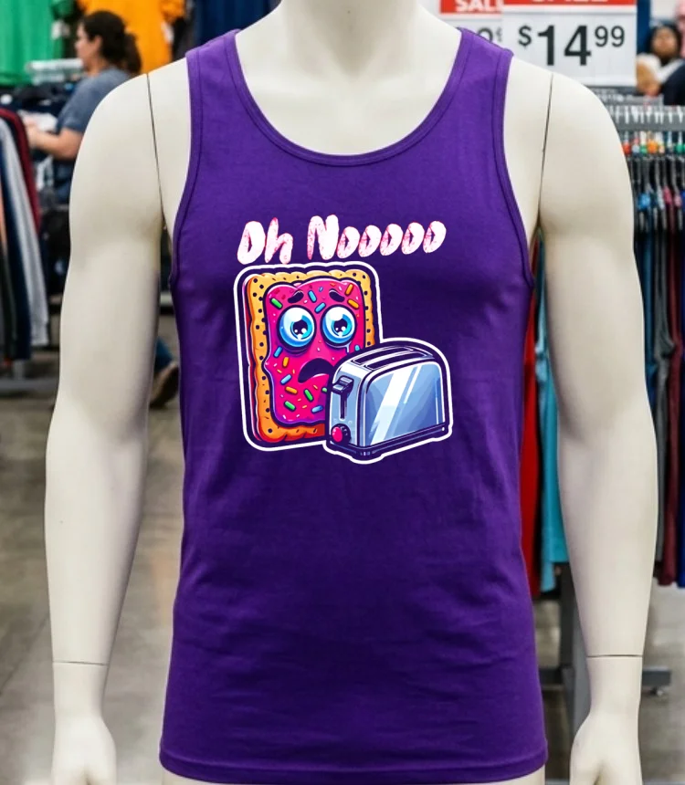 Pop Tart Oh Nooooo Shirt Purple Shirt 1