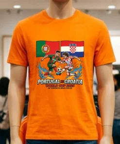 Portugal Vs Croatia World Cup 2026 In Toronto (Bmo Field) T Shirt