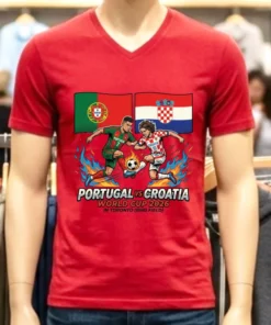 Portugal Vs Croatia World Cup 2026 In Toronto (Bmo Field) T Shirt