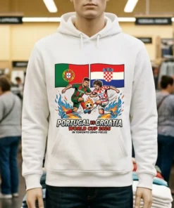 Portugal Vs Croatia World Cup 2026 In Toronto (Bmo Field) T Shirt