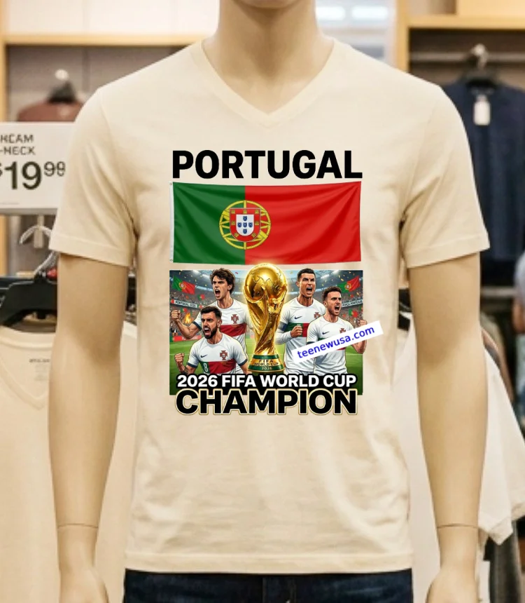 Portugal World Cup 2026 Fan T Shirt White T Shirt 2