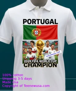 Portugal World Cup 2026 Fan T Shirt