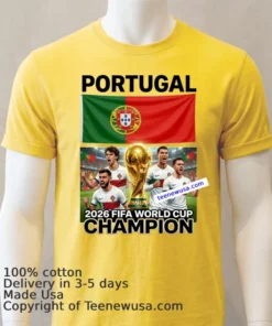 Portugal World Cup 2026 Fan T Shirt