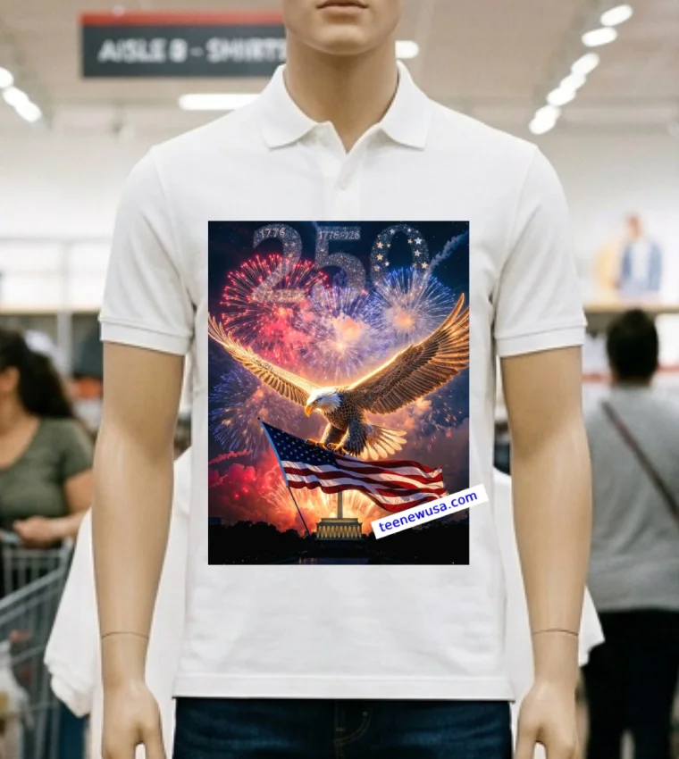 President Trump Leads Historic 250Th Independence Day Celebrations T Shirt - white-t-shirt President Trump Leads Historic 250th Independence Day Celebrations T Shirt White T Shirt 2