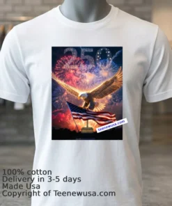 President Trump Leads Historic 250Th Independence Day Celebrations T Shirt