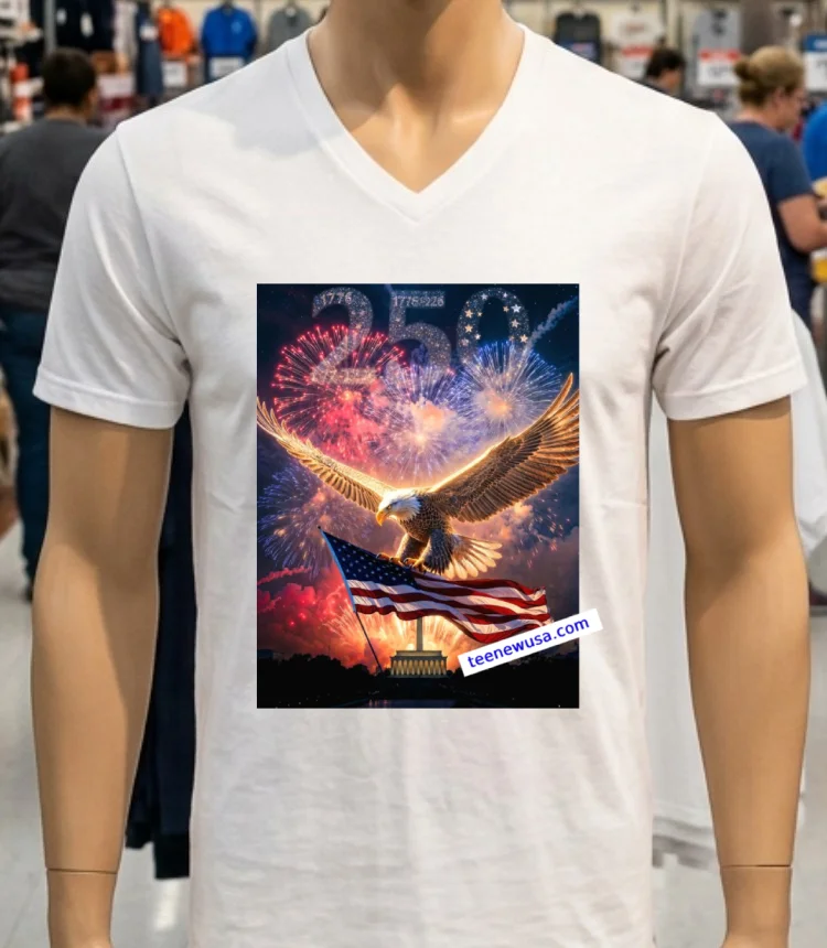 President Trump Leads Historic 250Th Independence Day Celebrations T Shirt - white-t-shirt President Trump Leads Historic 250th Independence Day Celebrations T Shirt White T Shirt 5