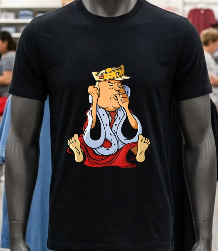 Prince Don The Phony King Of Washington Meme Shirt - balck-shirt Prince Don The Phony King Of Washington Meme Shirt Balck Shirt 1