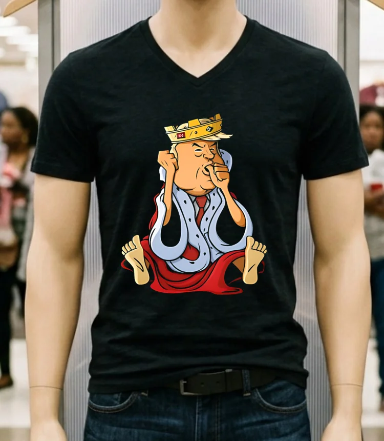 Prince Don The Phony King Of Washington Meme Shirt - balck-shirt Prince Don The Phony King Of Washington Meme Shirt Balck Shirt