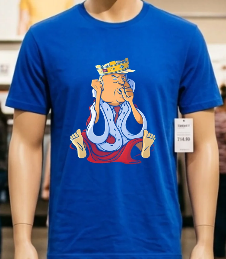 Prince Don The Phony King Of Washington Meme Shirt Blue Shirt