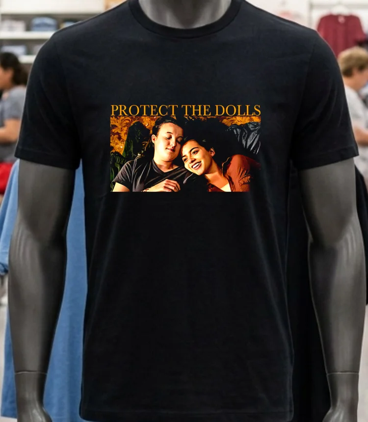 Protect The Dolls The Last Of Us Shirt - balck-shirt Protect The Dolls The Last Of Us Shirt Balck Shirt 1
