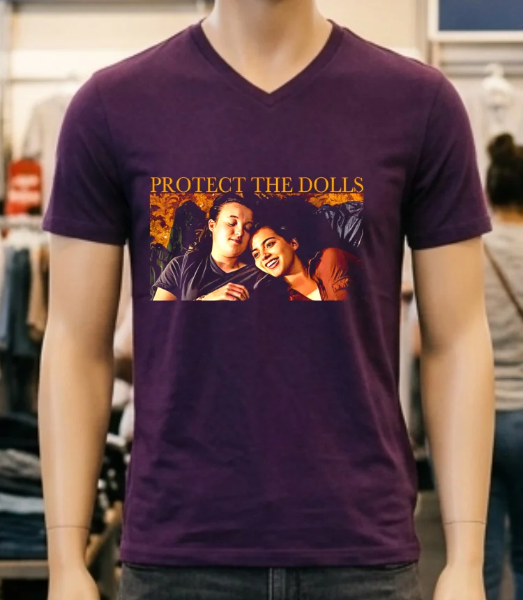 Protect The Dolls The Last Of Us Shirt Purple Shirt