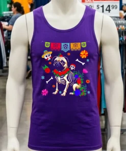 Pug Halloween Christmas Shirt