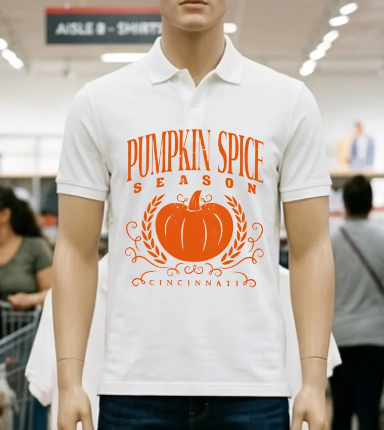 Pumpkin Spice Season Halloween 2025 Shirt - white-t-shirt Pumpkin Spice Season Halloween 2025 Shirt White T Shirt 2