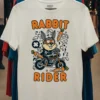 Rabbit Raider Cute Cartoon Shirt White T Shirt 2