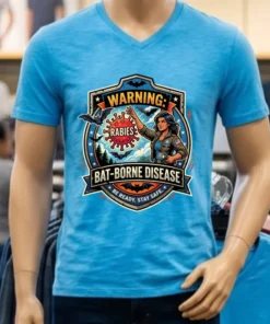 Rabies Warning Bat Borne Disease T Shirt