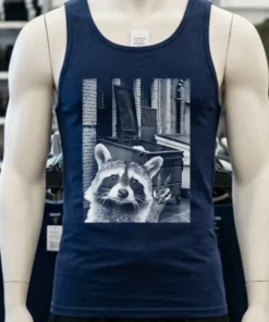 Raccoon Let S Get Trashed Hello Vintage Shirt