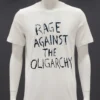 Rage Against The Oligarchy Shirt White T Shirt 4