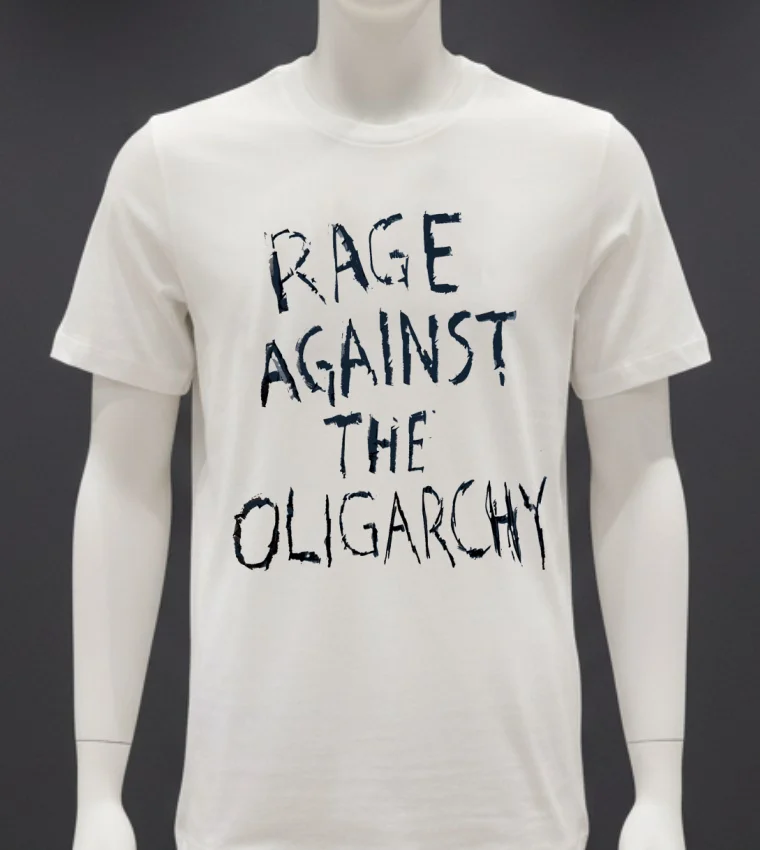 Rage Against The Oligarchy Shirt - white-t-shirt Rage Against The Oligarchy Shirt White T Shirt 4