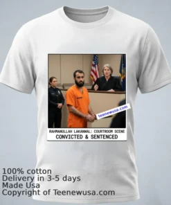 Rahmanullah Lakanwal 29 Years Old Afghan Citizen Has Been Convicted In Court T Shirt White T Shirt 1