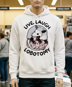 Rat Live Laugh Lobotomy Shirt