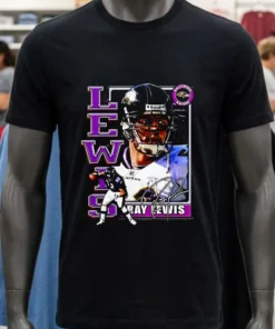 Ray Lewis Baltimore Ravens Signature Retro Shirt