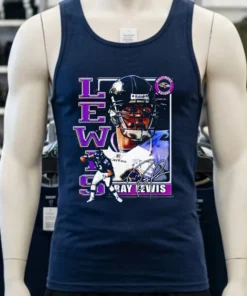 Ray Lewis Baltimore Ravens Signature Retro Shirt