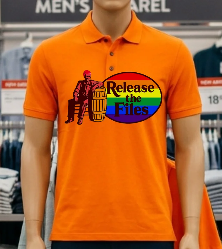 Release The Files Lgbtq Shirt - orange-shirt Release The Files Lgbtq Shirt Orange Shirt