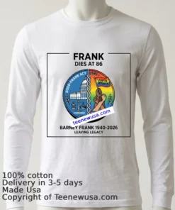 Remembering Barney Frank T Shirt White T Shirt 6