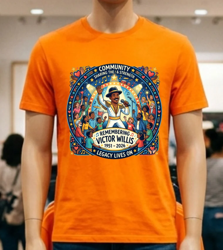 Remembering Victor Willis, Who Died At Age 74 T Shirt - orange-shirt Remembering Victor Willis Who Died At Age 74 T Shirt Orange Shirt