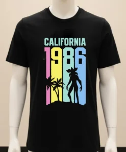 Retro Stranger Things Cali 1986 Shirt