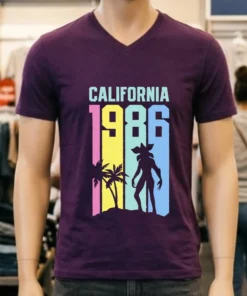 Retro Stranger Things Cali 1986 Shirt