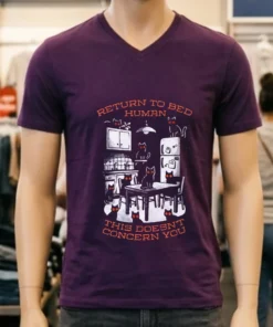 Return To Bed Human This Doesn T Concern You Shirt