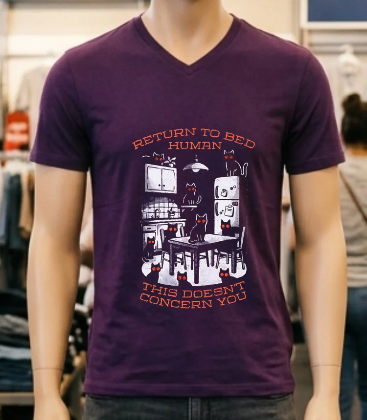 Return To Bed Human This Doesn T Concern You Shirt - purple-shirt Return To Bed Human This Doesnt Concern You Shirt Purple Shirt