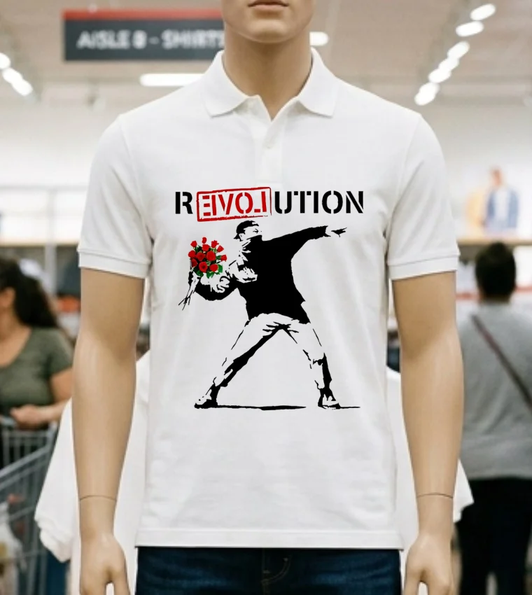 Revolution Bouquet Shirt - white-t-shirt Revolution Bouquet Shirt White T Shirt 2