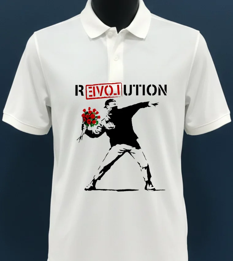 Revolution Bouquet Shirt - white-t-shirt Revolution Bouquet Shirt White T Shirt 3