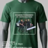 Ricardo Fernandez 25 From North Hollywood Was Arrested By Police For Fighting T Shirt Green Shirt
