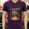 Ride Or Die Skeleton Shirt Purple Shirt