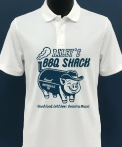 Riley Green Bbq Shack Pig Shirt